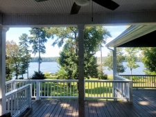 Lake House Sandy Beach And Deep Water Dock, View from prime bedroom, main floor., on Lake Oconee in Georgia - Lakehouse Vacation Rental - Lake Home for rent on LakeHouseVacations.com