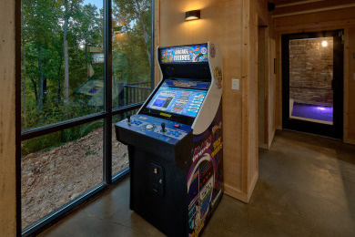 Lake House Brand New Indoor Pool Honeymoon Cabin - Bring The Kids, , on West Prong Little Pigeon River - Gatlinburg in Tennessee - Lakehouse Vacation Rental - Lake Home for rent on LakeHouseVacations.com