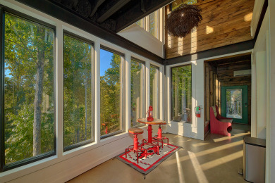 Lake House Brand New Indoor Pool Honeymoon Cabin - Bring The Kids, , on West Prong Little Pigeon River - Gatlinburg in Tennessee - Lakehouse Vacation Rental - Lake Home for rent on LakeHouseVacations.com