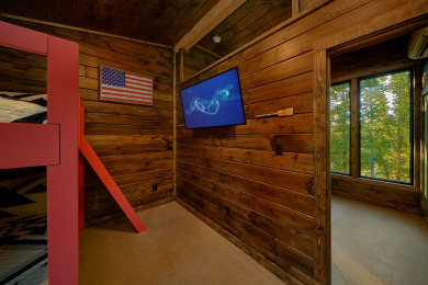 Lake House Brand New Indoor Pool Honeymoon Cabin - Bring The Kids, , on West Prong Little Pigeon River - Gatlinburg in Tennessee - Lakehouse Vacation Rental - Lake Home for rent on LakeHouseVacations.com