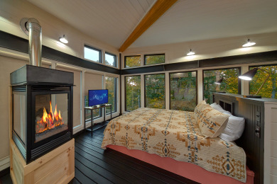 Lake House Brand New Indoor Pool Honeymoon Cabin - Bring The Kids, , on West Prong Little Pigeon River - Gatlinburg in Tennessee - Lakehouse Vacation Rental - Lake Home for rent on LakeHouseVacations.com