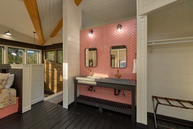 Lake House Brand New Indoor Pool Honeymoon Cabin - Bring The Kids, , on West Prong Little Pigeon River - Gatlinburg in Tennessee - Lakehouse Vacation Rental - Lake Home for rent on LakeHouseVacations.com