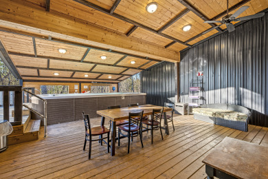 Lake House Overlooking Ski Mountain with Private Pool Swim Spa and Amazing Game Room, , on West Prong Little Pigeon River - Gatlinburg in Tennessee - Lakehouse Vacation Rental - Lake Home for rent on LakeHouseVacations.com
