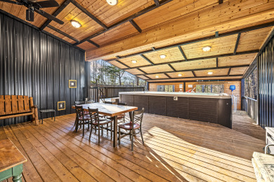 Lake House Overlooking Ski Mountain with Private Pool Swim Spa and Amazing Game Room, , on West Prong Little Pigeon River - Gatlinburg in Tennessee - Lakehouse Vacation Rental - Lake Home for rent on LakeHouseVacations.com