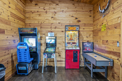 Lake House Overlooking Ski Mountain with Private Pool Swim Spa and Amazing Game Room, , on West Prong Little Pigeon River - Gatlinburg in Tennessee - Lakehouse Vacation Rental - Lake Home for rent on LakeHouseVacations.com
