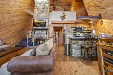 Lake House Overlooking Ski Mountain with Private Pool Swim Spa and Amazing Game Room, , on West Prong Little Pigeon River - Gatlinburg in Tennessee - Lakehouse Vacation Rental - Lake Home for rent on LakeHouseVacations.com