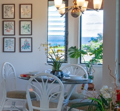 Lake House Elegant Tropical Villa w Ocean & Mountain Views - Walk to Beaches & Dining! , , on Kauai - Princeville in Hawaii - Lakehouse Vacation Rental - Lake Home for rent on LakeHouseVacations.com