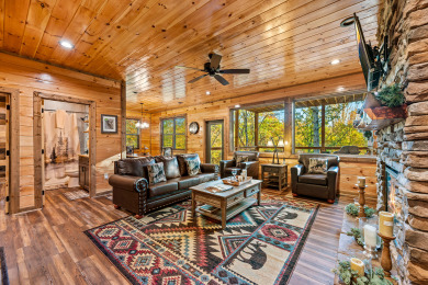 Lake House Brand New Indoor Pool Cabin with Theater Room, Game Room, Firepit, , on Douglas Lake in Tennessee - Lakehouse Vacation Rental - Lake Home for rent on LakeHouseVacations.com