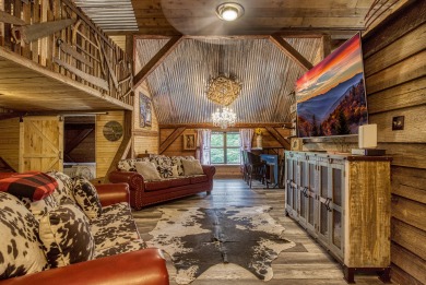 Lake House Barn at Buckhorn You'll Have a Barn-Storming Good Time Here!, , on West Prong Little Pigeon River - Gatlinburg in Tennessee - Lakehouse Vacation Rental - Lake Home for rent on LakeHouseVacations.com