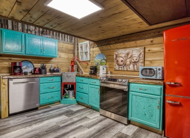 Lake House Barn at Buckhorn You'll Have a Barn-Storming Good Time Here!, , on West Prong Little Pigeon River - Gatlinburg in Tennessee - Lakehouse Vacation Rental - Lake Home for rent on LakeHouseVacations.com