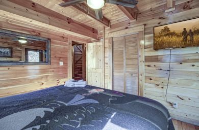 Lake House Custom Gatlinburg View Log cabin with EV Charging Station, and Games!, , on West Prong Little Pigeon River - Gatlinburg in Tennessee - Lakehouse Vacation Rental - Lake Home for rent on LakeHouseVacations.com