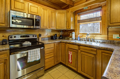 Lake House Custom Gatlinburg View Log cabin with EV Charging Station, and Games!, , on West Prong Little Pigeon River - Gatlinburg in Tennessee - Lakehouse Vacation Rental - Lake Home for rent on LakeHouseVacations.com