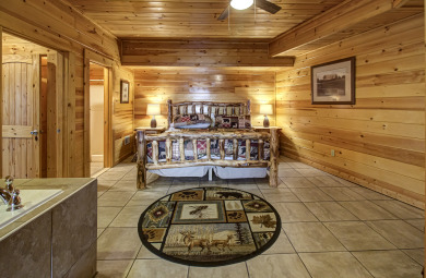 Lake House Custom Gatlinburg View Log cabin with EV Charging Station, and Games!, , on West Prong Little Pigeon River - Gatlinburg in Tennessee - Lakehouse Vacation Rental - Lake Home for rent on LakeHouseVacations.com