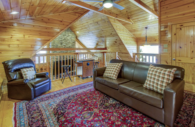 Lake House Custom Gatlinburg View Log cabin with EV Charging Station, and Games!, , on West Prong Little Pigeon River - Gatlinburg in Tennessee - Lakehouse Vacation Rental - Lake Home for rent on LakeHouseVacations.com