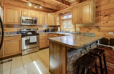 Lake House Custom Gatlinburg View Log cabin with EV Charging Station, and Games!, , on West Prong Little Pigeon River - Gatlinburg in Tennessee - Lakehouse Vacation Rental - Lake Home for rent on LakeHouseVacations.com