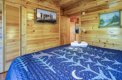 Lake House Custom Gatlinburg View Log cabin with EV Charging Station, and Games!, , on West Prong Little Pigeon River - Gatlinburg in Tennessee - Lakehouse Vacation Rental - Lake Home for rent on LakeHouseVacations.com