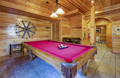 Lake House Custom Gatlinburg View Log cabin with EV Charging Station, and Games!, , on West Prong Little Pigeon River - Gatlinburg in Tennessee - Lakehouse Vacation Rental - Lake Home for rent on LakeHouseVacations.com