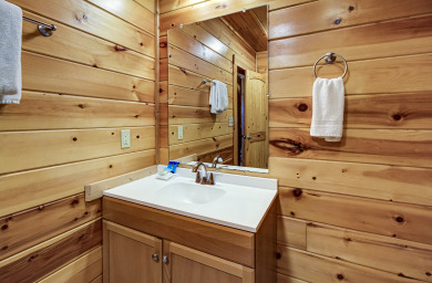 Lake House Custom Gatlinburg View Log cabin with EV Charging Station, and Games!, , on West Prong Little Pigeon River - Gatlinburg in Tennessee - Lakehouse Vacation Rental - Lake Home for rent on LakeHouseVacations.com
