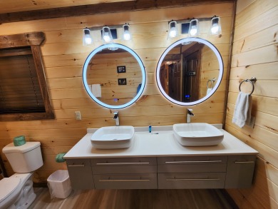 Lake House New Gatlinburg Cabin with Mountain Views, Arcade Game, Indoor Pool, Theater!, , on West Prong Little Pigeon River - Gatlinburg in Tennessee - Lakehouse Vacation Rental - Lake Home for rent on LakeHouseVacations.com