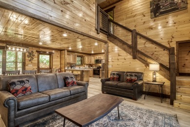 Lake House New Gatlinburg Cabin with Mountain Views, Arcade Game, Indoor Pool, Theater!, , on West Prong Little Pigeon River - Gatlinburg in Tennessee - Lakehouse Vacation Rental - Lake Home for rent on LakeHouseVacations.com
