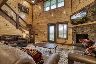 Lake House New Gatlinburg Cabin with Mountain Views, Arcade Game, Indoor Pool, Theater!, , on West Prong Little Pigeon River - Gatlinburg in Tennessee - Lakehouse Vacation Rental - Lake Home for rent on LakeHouseVacations.com