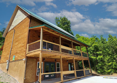 Lake House New Gatlinburg Cabin with Mountain Views, Arcade Game, Indoor Pool, Theater!, , on West Prong Little Pigeon River - Gatlinburg in Tennessee - Lakehouse Vacation Rental - Lake Home for rent on LakeHouseVacations.com