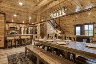Lake House New Gatlinburg Cabin with Mountain Views, Arcade Game, Indoor Pool, Theater!, , on West Prong Little Pigeon River - Gatlinburg in Tennessee - Lakehouse Vacation Rental - Lake Home for rent on LakeHouseVacations.com