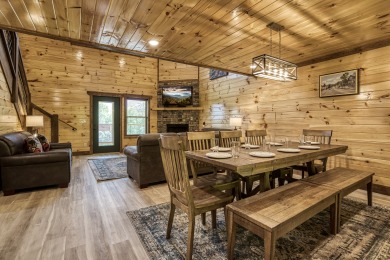 Lake House New Gatlinburg Cabin with Mountain Views, Arcade Game, Indoor Pool, Theater!, , on West Prong Little Pigeon River - Gatlinburg in Tennessee - Lakehouse Vacation Rental - Lake Home for rent on LakeHouseVacations.com