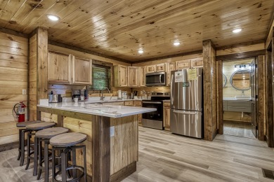 Lake House New Gatlinburg Cabin with Mountain Views, Arcade Game, Indoor Pool, Theater!, , on West Prong Little Pigeon River - Gatlinburg in Tennessee - Lakehouse Vacation Rental - Lake Home for rent on LakeHouseVacations.com