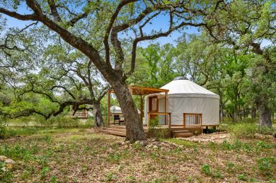Lake House A Unique Texas Hill Country Glamping Experience, pet friendly! Great AC!, , on Guadalupe River - Comal County in Texas - Lakehouse Vacation Rental - Lake Home for rent on LakeHouseVacations.com