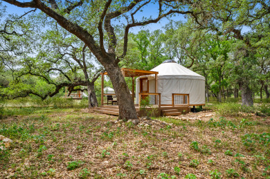 Lake House A Unique Texas Hill Country Glamping Experience, pet friendly! Great AC!, , on Guadalupe River - Comal County in Texas - Lakehouse Vacation Rental - Lake Home for rent on LakeHouseVacations.com