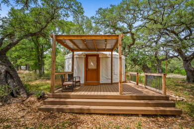Lake House A Unique Texas Hill Country Glamping Experience! Sleeps 10! Great AC!!, , on Guadalupe River - Comal County in Texas - Lakehouse Vacation Rental - Lake Home for rent on LakeHouseVacations.com