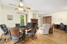 Lake House Kingfisher Point Lake House, Office/Poker Room - Main Level, on Kerr Lake / Buggs Island in Virginia - Lakehouse Vacation Rental - Lake Home for rent on LakeHouseVacations.com
