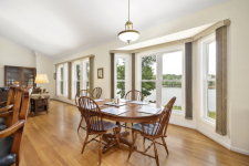 Lake House Kingfisher Point Lake House, Dining Area - View 2, on Kerr Lake / Buggs Island in Virginia - Lakehouse Vacation Rental - Lake Home for rent on LakeHouseVacations.com