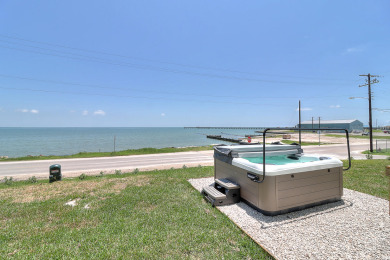 Lake House Fulton Breeze! Waterfront, Pool, Private Hottub, Walk to Restaurants and Pier, , on Gulf of Mexico - Aransas Bay in Texas - Lakehouse Vacation Rental - Lake Home for rent on LakeHouseVacations.com