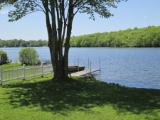 Lake House Newly Renovatored Waterfront With Central Air, Private Dock And Electric Boat, Private Dock, on Amston Lake in Connecticut - Lakehouse Vacation Rental - Lake Home for rent on LakeHouseVacations.com