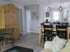 Lake House Newly Renovatored Waterfront With Central Air, Private Dock And Electric Boat, Living area, on Amston Lake in Connecticut - Lakehouse Vacation Rental - Lake Home for rent on LakeHouseVacations.com