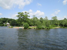 Lake House Newly Renovatored Waterfront With Central Air, Private Dock And Electric Boat, Lollipop Beach, on Amston Lake in Connecticut - Lakehouse Vacation Rental - Lake Home for rent on LakeHouseVacations.com