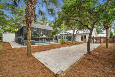 Lake House Moon Tide Beautiful beach cottage w6 bikes, bocce ball court, & pool, , on  in Florida - Lakehouse Vacation Rental - Lake Home for rent on LakeHouseVacations.com