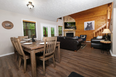 Lake House 3BR Chalet near Gatlinburg Arts & Crafts District with Ridgetop Views!, , on West Prong Little Pigeon River - Gatlinburg in Tennessee - Lakehouse Vacation Rental - Lake Home for rent on LakeHouseVacations.com