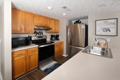 Lake House 3BR Chalet near Gatlinburg Arts & Crafts District with Ridgetop Views!, , on West Prong Little Pigeon River - Gatlinburg in Tennessee - Lakehouse Vacation Rental - Lake Home for rent on LakeHouseVacations.com