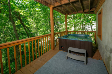 Lake House 3BR Chalet near Gatlinburg Arts & Crafts District with Ridgetop Views!, , on West Prong Little Pigeon River - Gatlinburg in Tennessee - Lakehouse Vacation Rental - Lake Home for rent on LakeHouseVacations.com