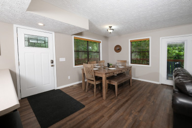 Lake House 3BR Chalet near Gatlinburg Arts & Crafts District with Ridgetop Views!, , on West Prong Little Pigeon River - Gatlinburg in Tennessee - Lakehouse Vacation Rental - Lake Home for rent on LakeHouseVacations.com