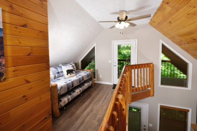 Lake House 3BR Chalet near Gatlinburg Arts & Crafts District with Ridgetop Views!, , on West Prong Little Pigeon River - Gatlinburg in Tennessee - Lakehouse Vacation Rental - Lake Home for rent on LakeHouseVacations.com