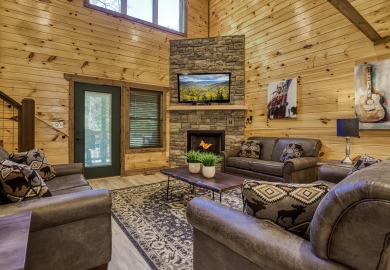 Lake House Private Pool! Make this Gateway to Gatlinburg Fun with a Private Indoor Pool!, , on West Prong Little Pigeon River - Gatlinburg in Tennessee - Lakehouse Vacation Rental - Lake Home for rent on LakeHouseVacations.com