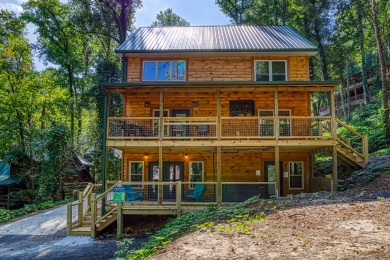 Lake House Private Pool! Make this Gateway to Gatlinburg Fun with a Private Indoor Pool!, , on West Prong Little Pigeon River - Gatlinburg in Tennessee - Lakehouse Vacation Rental - Lake Home for rent on LakeHouseVacations.com