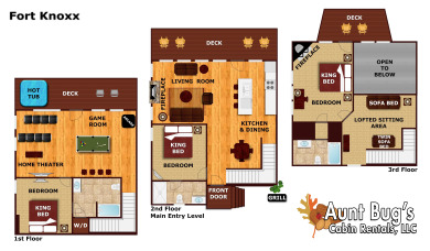 Lake House Luxury 3BR Cabin - Game Room & Home Theater near Pigeon Forge & Gatlinburg!, , on Douglas Lake in Tennessee - Lakehouse Vacation Rental - Lake Home for rent on LakeHouseVacations.com