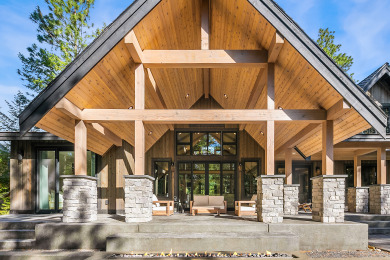 Lake House New! Spa Inspired Luxury Retreat*7BR*Sauna*Hot&ampCold Tubs*Game Rm*Fire Pit, , on Lake Cle Elum in Washington - Lakehouse Vacation Rental - Lake Home for rent on LakeHouseVacations.com