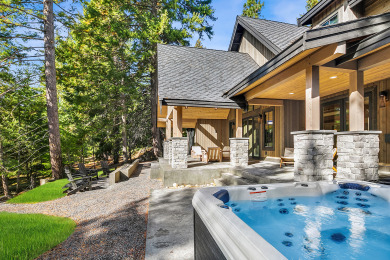 Lake House New! Spa Inspired Luxury Retreat*7BR*Sauna*Hot&ampCold Tubs*Game Rm*Fire Pit, , on Lake Cle Elum in Washington - Lakehouse Vacation Rental - Lake Home for rent on LakeHouseVacations.com