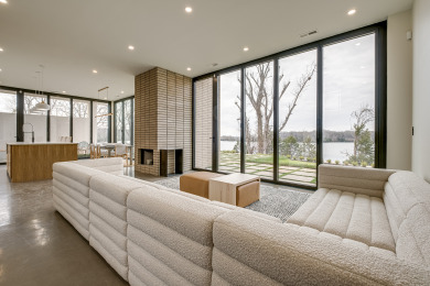 Lake House Above Nashville Lakeside Modern I Old Hickory Lake Modern EventsI Services, , on Old Hickory Lake in Tennessee - Lakehouse Vacation Rental - Lake Home for rent on LakeHouseVacations.com